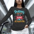Reading Adventure Library Student Teacher Book Women Long Sleeve T-Shirt, gift for family, gift for coworker Reading Adventure Library Student Teacher Book Women Long Sleeve T-Shirt, gift for family, gift for coworker