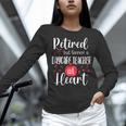 Retired Daycare Teacher Retirement For Daycare Teacher Women Long Sleeve T-Shirt, gift for family, gift for coworker Retired Daycare Teacher Retirement For Daycare Teacher Women Long Sleeve T-Shirt, gift for family, gift for coworker