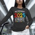 Retirement Class Of 2025 Teacher Countdown Loading Teacher Women Long Sleeve T-Shirt, gift for family, gift for coworker