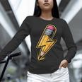 Retro Pencil Pencil Back To School Teacher Student Women Long Sleeve T-Shirt, gift for family, gift for coworker Retro Pencil Pencil Back To School Teacher Student Women Long Sleeve T-Shirt, gift for family, gift for coworker