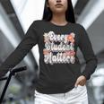 Retro Vintage Every Student Matters Teacher Paraprofessional Women Long Sleeve T-Shirt, gift for family, gift for coworker