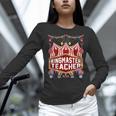 Ringmaster Teacher Costume – Carnival Birthday Style Women Long Sleeve T-Shirt, gift for family, gift for coworker