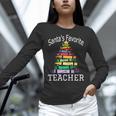 Santa's Favorite Teacher Idea For Christmas Teachers Women Long Sleeve T-Shirt, gift for family, gift for coworker Santa's Favorite Teacher Idea For Christmas Teachers Women Long Sleeve T-Shirt, gift for family, gift for coworker