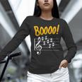 Scary Key Signature Boo Music Halloween Musician Teacher Men Women Women Long Sleeve T-Shirt, gift for family, gift for coworker