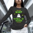 Scary Physical Education Ed Teacher Costume Halloween Easy Women Long Sleeve T-Shirt, gift for family, gift for coworker Scary Physical Education Ed Teacher Costume Halloween Easy Women Long Sleeve T-Shirt, gift for family, gift for coworker