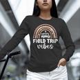 School Bus Trip Vibes Students Teachers Students Field Trip Women Long Sleeve T-Shirt, gift for family, gift for coworker