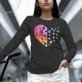 Sign Language Heart ASL For Deaf Teacher Women Long Sleeve T-Shirt, gift for family, gift for coworker