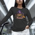 I Smell Children Wicked Cute Kindergarten Teacher Halloween Women Long Sleeve T-Shirt, gift for family, gift for coworker