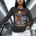 Special Education ASL Teacher Superpower DHH Teacher Women Long Sleeve T-Shirt, gift for family, gift for coworker Special Education ASL Teacher Superpower DHH Teacher Women Long Sleeve T-Shirt, gift for family, gift for coworker