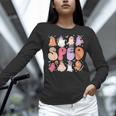 Special Education Teacher Ghosts Halloween SPED Teacher Women Long Sleeve T-Shirt, gift for family, gift for coworker