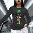 SPED Squad Elf Teacher Matching Christmas Party Pajama Women Long Sleeve T-Shirt, gift for family, gift for coworker SPED Squad Elf Teacher Matching Christmas Party Pajama Women Long Sleeve T-Shirt, gift for family, gift for coworker