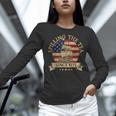 Spilling The Tea Since 1773 Vintage Us History Teacher Women Long Sleeve T-Shirt, History Teacher Shirts, gift for family, gift for coworker