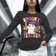Spooky Teacher Ghost Pencil Teach Halloween Teacher Women Long Sleeve T-Shirt, gift for family, gift for coworker Spooky Teacher Ghost Pencil Teach Halloween Teacher Women Long Sleeve T-Shirt, gift for family, gift for coworker