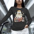 Spooky Teacher Groovy Retro Ghost Teacher Halloween 2023 For Men Women Kids Women Long Sleeve T-Shirt, Groovy Teacher Shirts, gift for family, gift for coworker