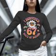 I Survived 67 Days Of School Groovy Retro Teachers Girls Women Long Sleeve T-Shirt, gift for family, gift for coworker I Survived 67 Days Of School Groovy Retro Teachers Girls Women Long Sleeve T-Shirt, gift for family, gift for coworker
