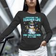 Surviving The Teacher Life Pjs Pajamas Christmas Xmas Teache Women Long Sleeve T-Shirt, gift for family, gift for coworker