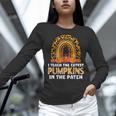 Teach Leopard Rainbow Cute Halloween Costume Teacher Women Women Long Sleeve T-Shirt, gift for family, gift for coworker