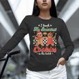 I Teach The Smartest Cookies In The Batch Teacher Christmas For Men Women Kids Women Long Sleeve T-Shirt, gift for family, gift for coworker