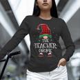 Teacher Gnome Xmas Family Matching Plaid Christmas Gnomes Women Long Sleeve T-Shirt, gift for family, gift for coworker Teacher Gnome Xmas Family Matching Plaid Christmas Gnomes Women Long Sleeve T-Shirt, gift for family, gift for coworker