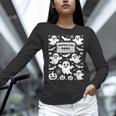 Teacher Halloween Composition Notebook Costume Halloween Women Long Sleeve T-Shirt, gift for family, gift for coworker