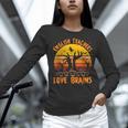 Teacher Halloween All English Teachers Love Brains Women Long Sleeve T-Shirt, English Teacher Shirts, gift for family, gift for coworker