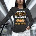 Teacher Halloween Pre-K Teacher Kindergarten Cutest Pumpkins Men Women Kids Women Long Sleeve T-Shirt, gift for family, gift for coworker Teacher Halloween Pre-K Teacher Kindergarten Cutest Pumpkins Men Women Kids Women Long Sleeve T-Shirt, gift for family, gift for coworker