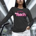 Teacher Life My Job Is Teach Women Long Sleeve T-Shirt, gift for family, gift for coworker Teacher Life My Job Is Teach Women Long Sleeve T-Shirt, gift for family, gift for coworker