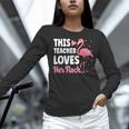 This Teacher Loves Her Flock Teaching Flamingo Girl Women Long Sleeve T-Shirt, gift for family, gift for coworker This Teacher Loves Her Flock Teaching Flamingo Girl Women Long Sleeve T-Shirt, gift for family, gift for coworker