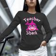 Teacher Shark Female Teacher Women Long Sleeve T-Shirt, gift for family, gift for coworker
