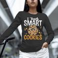 Teacher I Teach Smart Cookies Nerd Women Long Sleeve T-Shirt, gift for family, gift for coworker