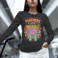 Teacher Teachers Love Brains Halloween Men Women Women Long Sleeve T-Shirt, gift for family, gift for coworker