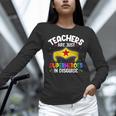Teachers Are Just Superheroes In Disguise School Women Men Women Long Sleeve T-Shirt, gift for family, gift for coworker
