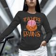 Teachers Love Brains Halloween T-Shirt For Men Women Women Long Sleeve T-Shirt, gift for family, gift for coworker Teachers Love Brains Halloween T-Shirt For Men Women Women Long Sleeve T-Shirt, gift for family, gift for coworker