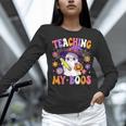 Teaching My Boos Teacher Ghost Teach Halloween Teacher Women Long Sleeve T-Shirt, gift for family, gift for coworker Teaching My Boos Teacher Ghost Teach Halloween Teacher Women Long Sleeve T-Shirt, gift for family, gift for coworker