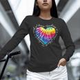 Teaching Is a Work Of Heart Tie Dye Hippie For Teacher For Men Women Girls Kids Women Long Sleeve T-Shirt, gift for family, gift for coworker