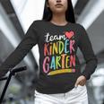 Team Kindergarten Teacher Student Back To School Women Long Sleeve T-Shirt, gift for family, gift for coworker