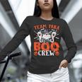 Team Para Boo Crew Halloween Ghost Paraprofessional Teacher Women Long Sleeve T-Shirt, gift for family, gift for coworker Team Para Boo Crew Halloween Ghost Paraprofessional Teacher Women Long Sleeve T-Shirt, gift for family, gift for coworker