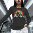 Team Pre-K Teacher Crew Squad Hello Back School Graduation Women Long Sleeve T-Shirt, gift for family, gift for coworker Team Pre-K Teacher Crew Squad Hello Back School Graduation Women Long Sleeve T-Shirt, gift for family, gift for coworker