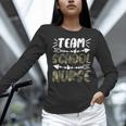 Team School Nurse Camo Teacher Student Back To School For Men Women Women Long Sleeve T-Shirt, gift for family, gift for coworker