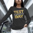 Test Day Testing May The Skills Be With You School Teacher Women Long Sleeve T-Shirt, gift for family, gift for coworker Test Day Testing May The Skills Be With You School Teacher Women Long Sleeve T-Shirt, gift for family, gift for coworker