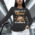 Thankful For My Dance Students Thanksgiving Turkey Teacher For Men Women Girls Kids Women Long Sleeve T-Shirt, gift for family, gift for coworker