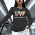 Tie Dye Hippie Peace Love Teach Teacher Appreciation Women Long Sleeve T-Shirt, gift for family, gift for coworker