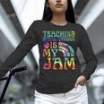 Tie Dye Teaching Social Studies Is My Jam Sunglasses Teacher Women Long Sleeve T-Shirt, gift for family, gift for coworker Tie Dye Teaching Social Studies Is My Jam Sunglasses Teacher Women Long Sleeve T-Shirt, gift for family, gift for coworker