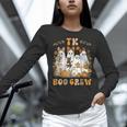 TK Boo Crew Preppy Halloween Floral Ghost TK Teacher Team TK Women Long Sleeve T-Shirt, gift for family, gift for coworker TK Boo Crew Preppy Halloween Floral Ghost TK Teacher Team TK Women Long Sleeve T-Shirt, gift for family, gift for coworker