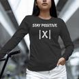 Top Math Teacher Joke Men Women Fun Stay Positive Women Long Sleeve T-Shirt, gift for family, gift for coworker Top Math Teacher Joke Men Women Fun Stay Positive Women Long Sleeve T-Shirt, gift for family, gift for coworker