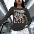 Tough Enough To Be a Paraprofessional Groovy Sped Teacher Women Long Sleeve T-Shirt, Groovy Teacher Shirts, gift for family, gift for coworker Tough Enough To Be a Paraprofessional Groovy Sped Teacher Women Long Sleeve T-Shirt, Groovy Teacher Shirts, gift for family, gift for coworker