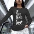 Un Deux Trois Cat Shirt French Teacher Women Long Sleeve T-Shirt, gift for family, gift for coworker
