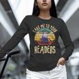 Vintage Take Me To Your Readers English Teacher Alien Space Men Women Women Long Sleeve T-Shirt, English Teacher Shirts, gift for family, gift for coworker