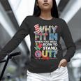 Why Fit In Doctor Teacher Cat In Hat Cool Autism Awareness Men Women Kids Women Long Sleeve T-Shirt, gift for family, gift for coworker