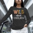 Wild About Kindergarten Teacher Leopard Print Women Long Sleeve T-Shirt, gift for family, gift for coworker Wild About Kindergarten Teacher Leopard Print Women Long Sleeve T-Shirt, gift for family, gift for coworker